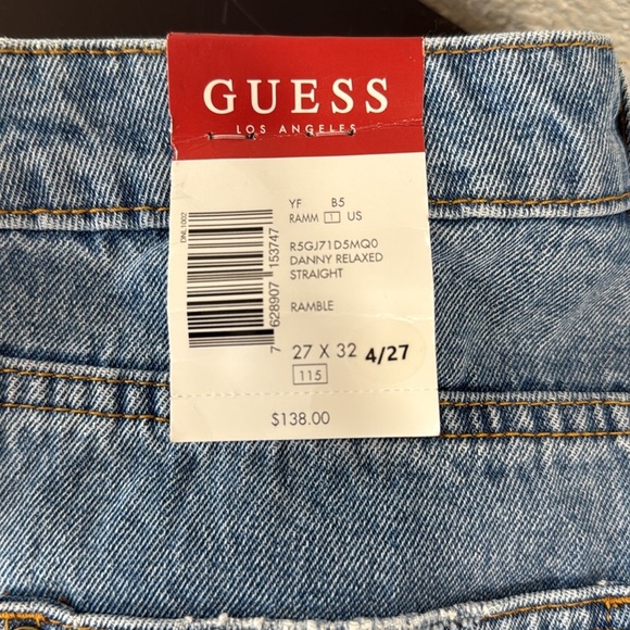 Guess Danny Relaxed Straight-Leg Jeans - Picture 5 of 5